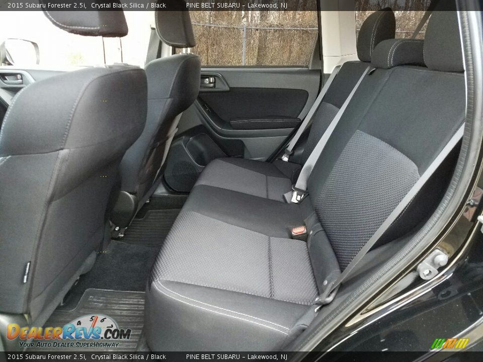 2015 Subaru Forester 2.5i Crystal Black Silica / Black Photo #13