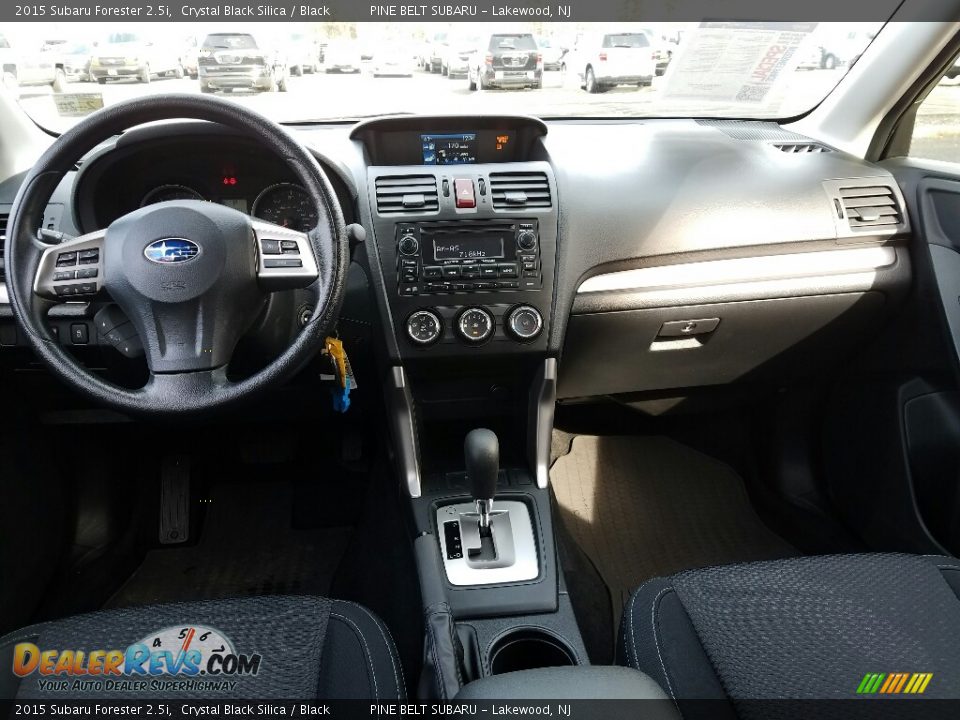 2015 Subaru Forester 2.5i Crystal Black Silica / Black Photo #14