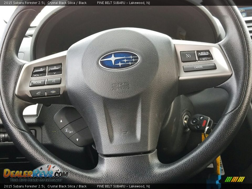 2015 Subaru Forester 2.5i Crystal Black Silica / Black Photo #15