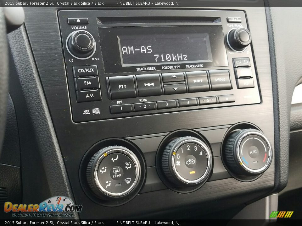 2015 Subaru Forester 2.5i Crystal Black Silica / Black Photo #19