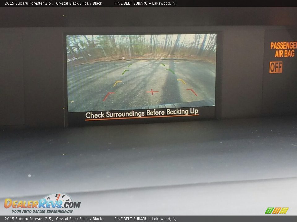 2015 Subaru Forester 2.5i Crystal Black Silica / Black Photo #20
