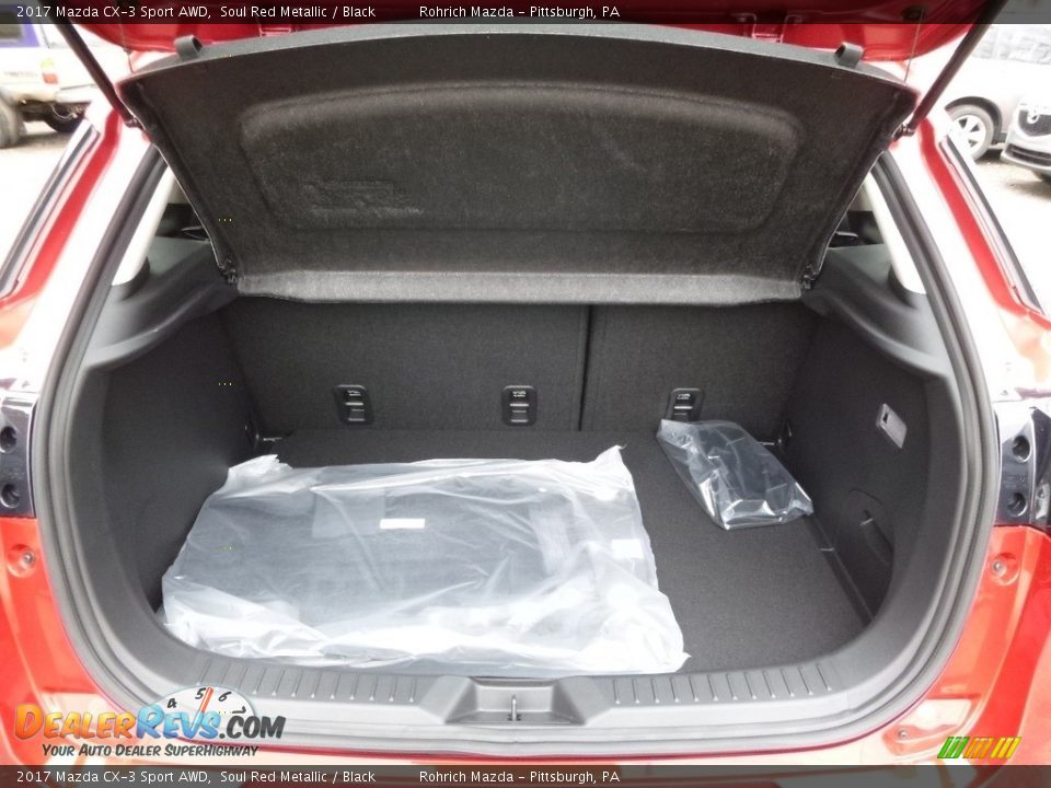 2017 Mazda CX-3 Sport AWD Soul Red Metallic / Black Photo #6