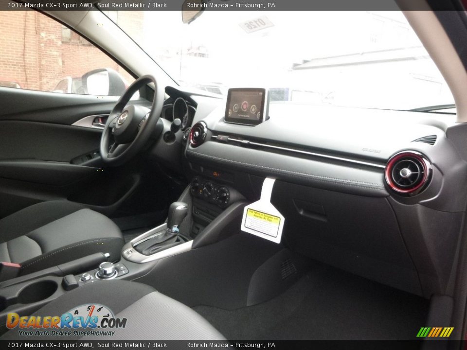 2017 Mazda CX-3 Sport AWD Soul Red Metallic / Black Photo #7