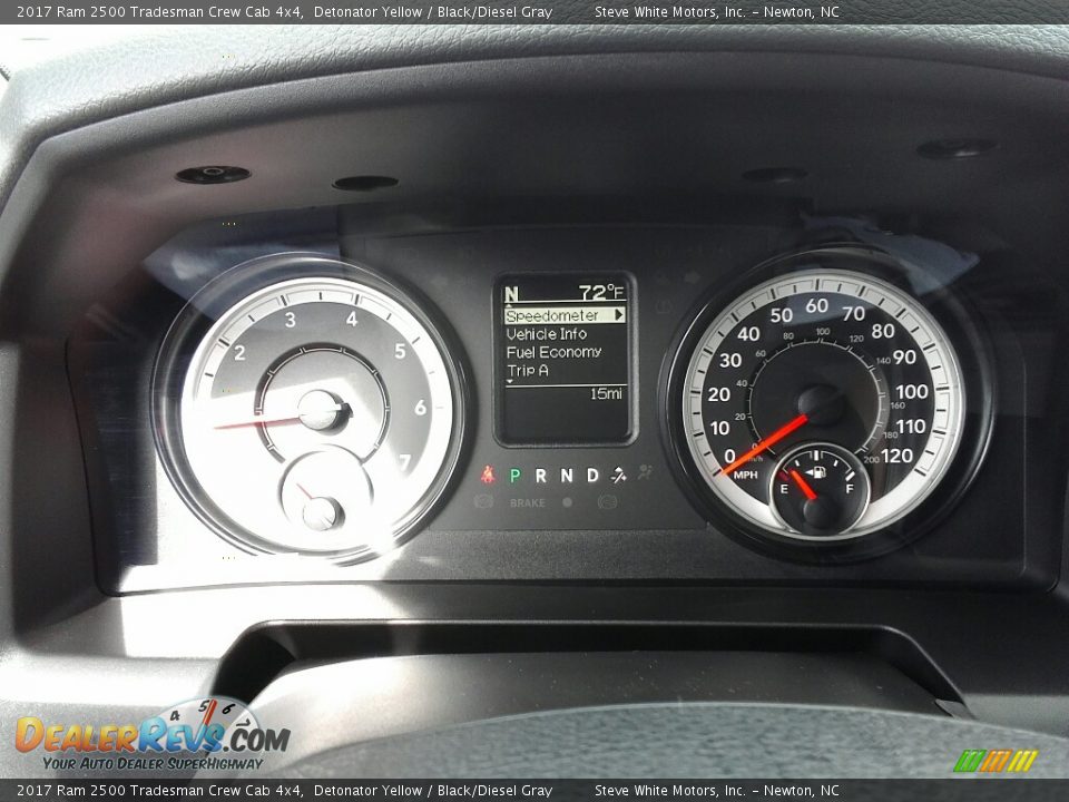 2017 Ram 2500 Tradesman Crew Cab 4x4 Gauges Photo #13