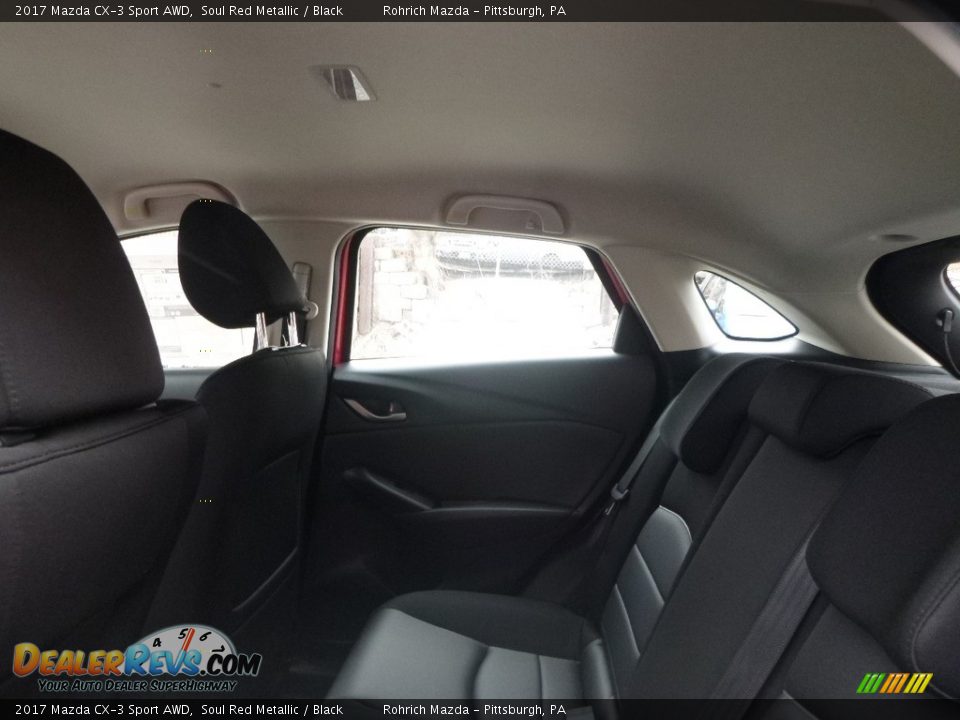 2017 Mazda CX-3 Sport AWD Soul Red Metallic / Black Photo #9