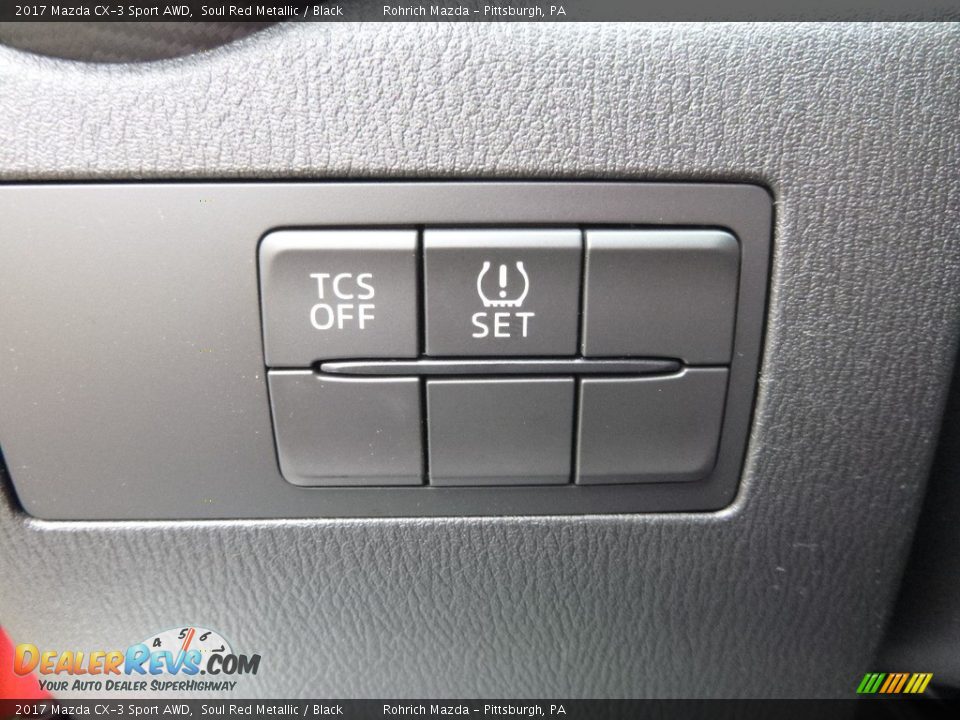 2017 Mazda CX-3 Sport AWD Soul Red Metallic / Black Photo #13