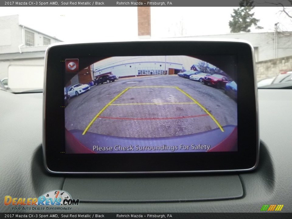 2017 Mazda CX-3 Sport AWD Soul Red Metallic / Black Photo #18