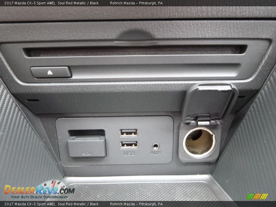 2017 Mazda CX-3 Sport AWD Soul Red Metallic / Black Photo #19