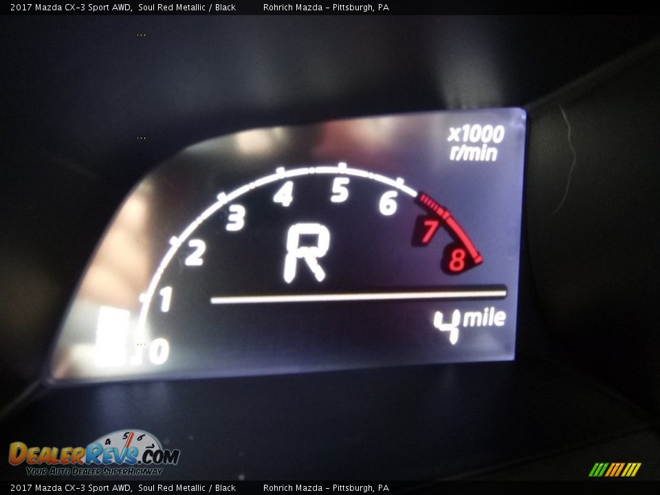 2017 Mazda CX-3 Sport AWD Soul Red Metallic / Black Photo #20