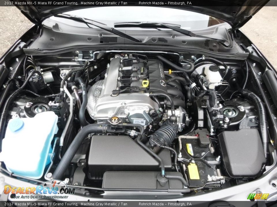 2017 Mazda MX-5 Miata RF Grand Touring 2.0 Liter DOHC 16-Valve VVT SKYACTIV-G 4 Cylinder Engine Photo #7