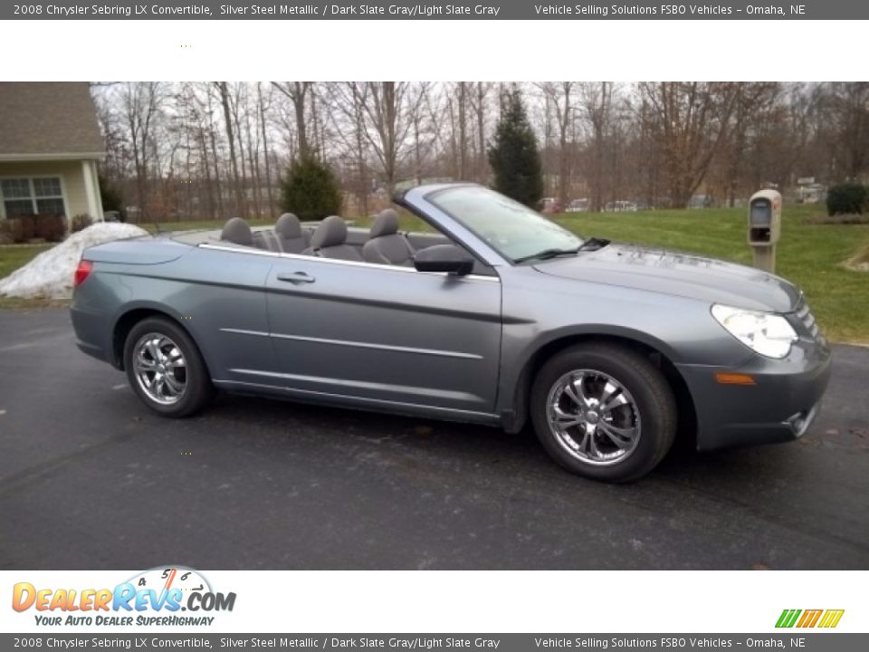 Front 3/4 View of 2008 Chrysler Sebring LX Convertible Photo #1