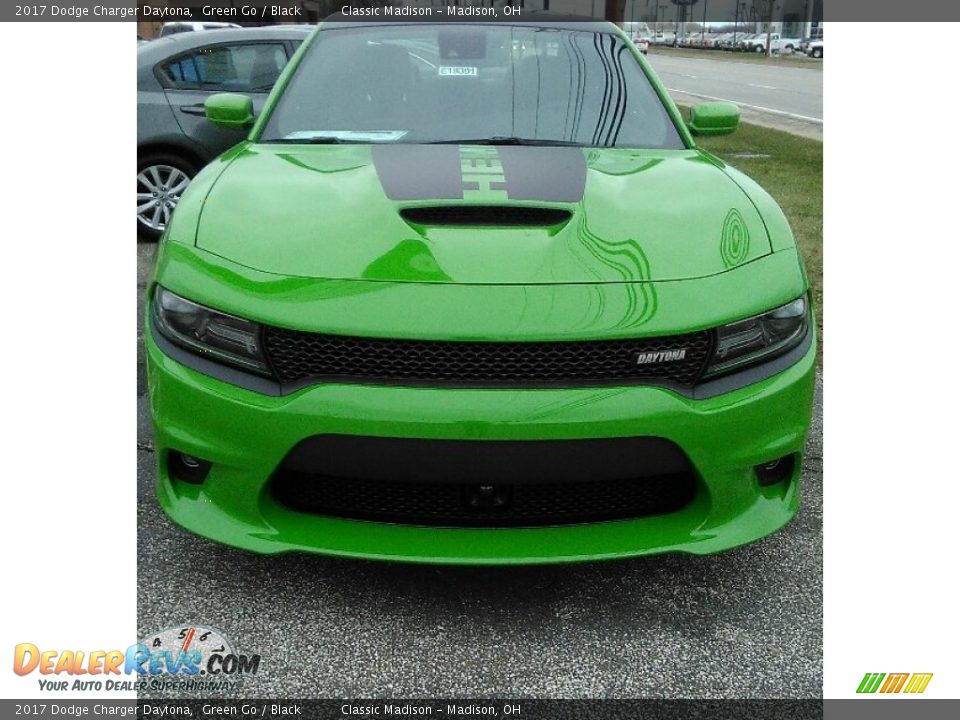 2017 Dodge Charger Daytona Green Go / Black Photo #2