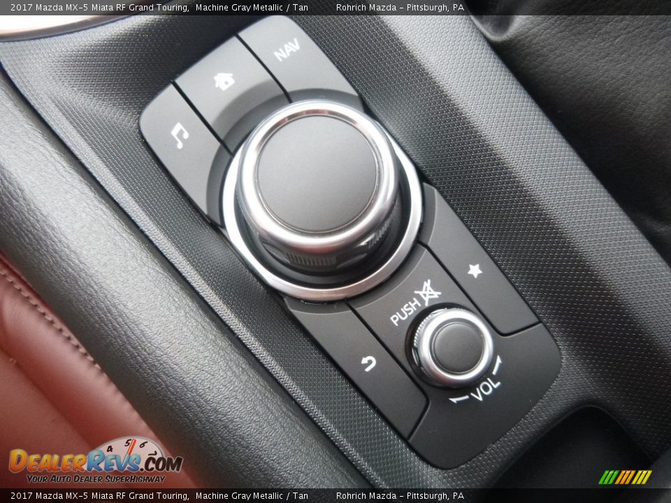 Controls of 2017 Mazda MX-5 Miata RF Grand Touring Photo #15