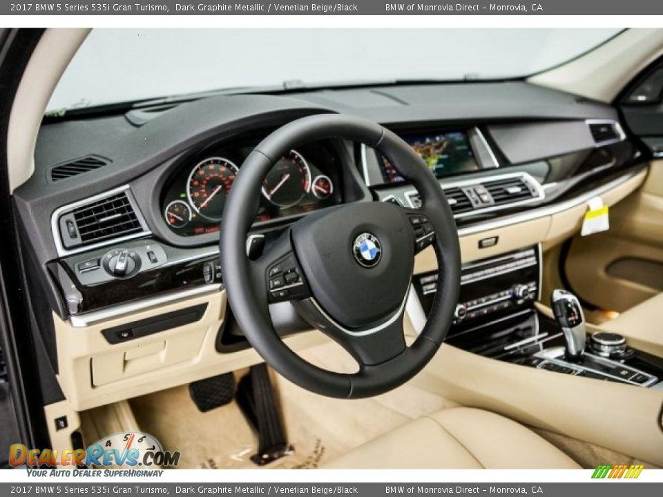 Dashboard of 2017 BMW 5 Series 535i Gran Turismo Photo #6