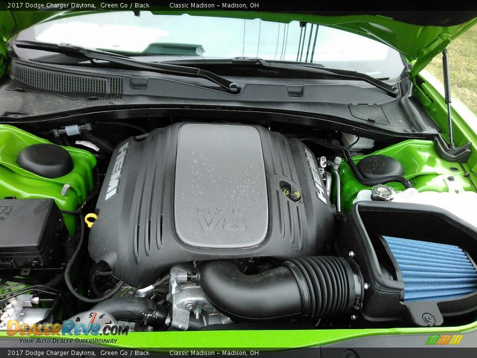 2017 Dodge Charger Daytona 5.7 Liter HEMI OHV 16-Valve VVT MDS V8 Engine Photo #23