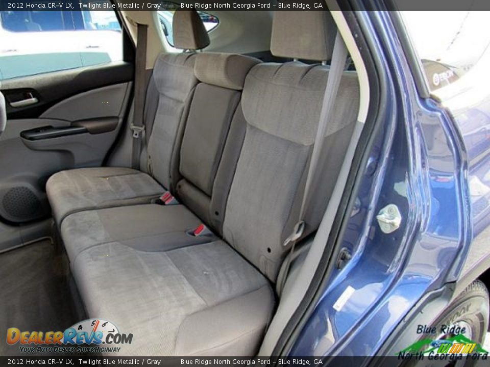 2012 Honda CR-V LX Twilight Blue Metallic / Gray Photo #13