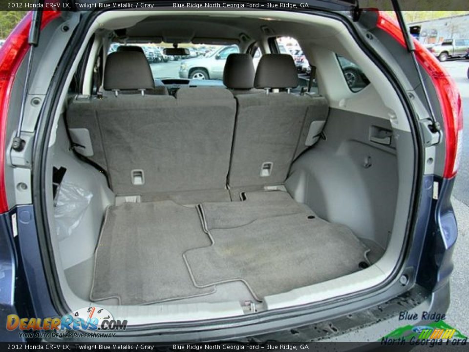 2012 Honda CR-V LX Twilight Blue Metallic / Gray Photo #15