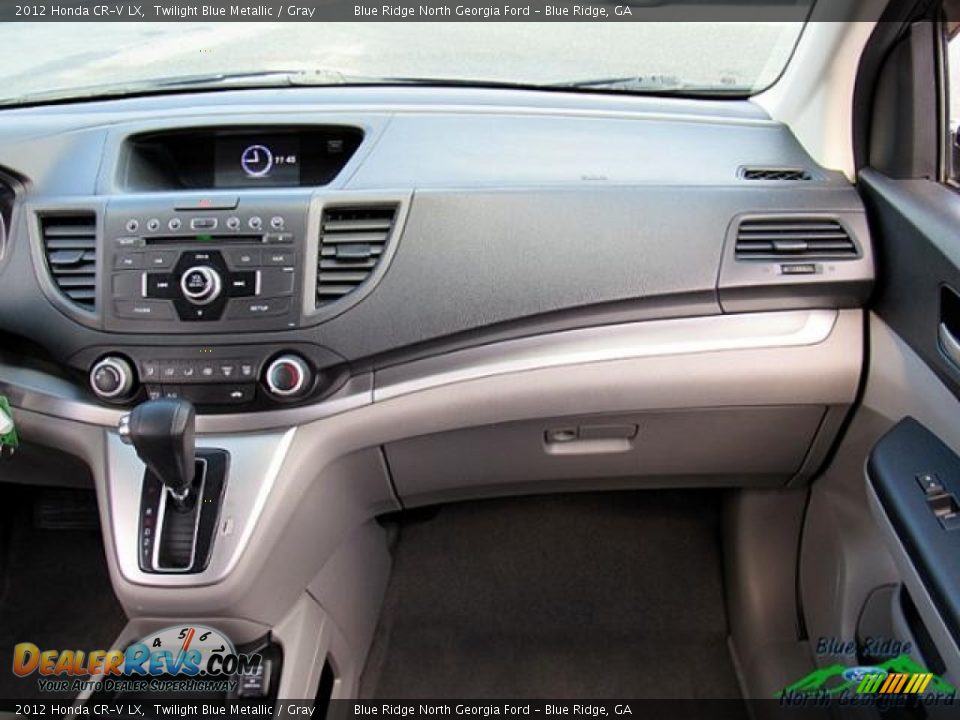 2012 Honda CR-V LX Twilight Blue Metallic / Gray Photo #18
