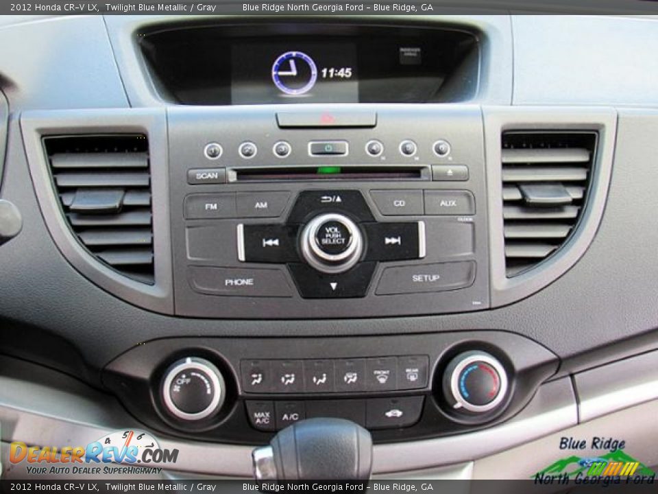 2012 Honda CR-V LX Twilight Blue Metallic / Gray Photo #20