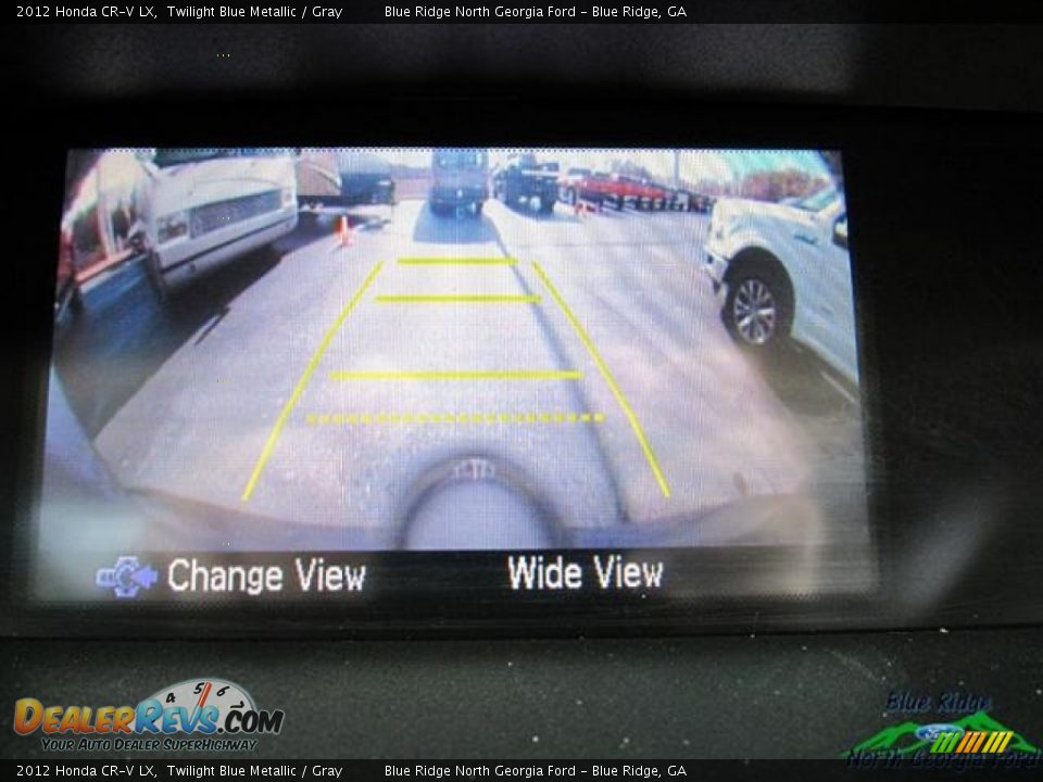 2012 Honda CR-V LX Twilight Blue Metallic / Gray Photo #22