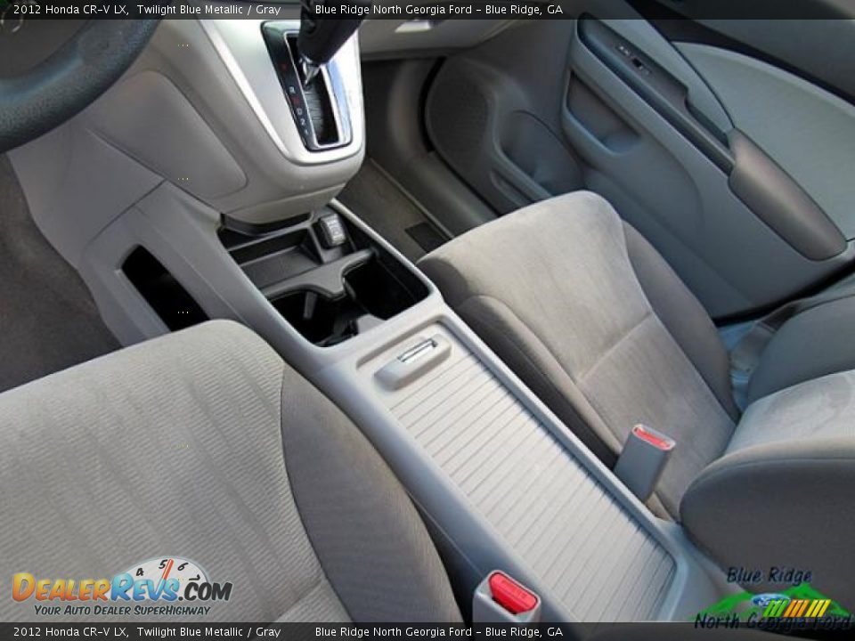 2012 Honda CR-V LX Twilight Blue Metallic / Gray Photo #24