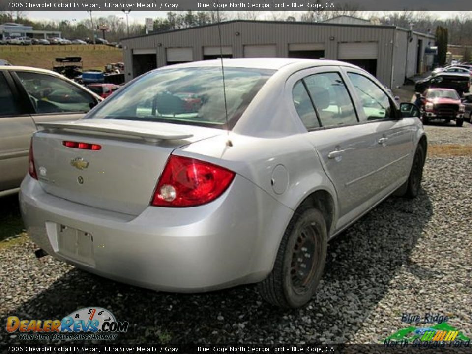 2006 Chevrolet Cobalt LS Sedan Ultra Silver Metallic / Gray Photo #3