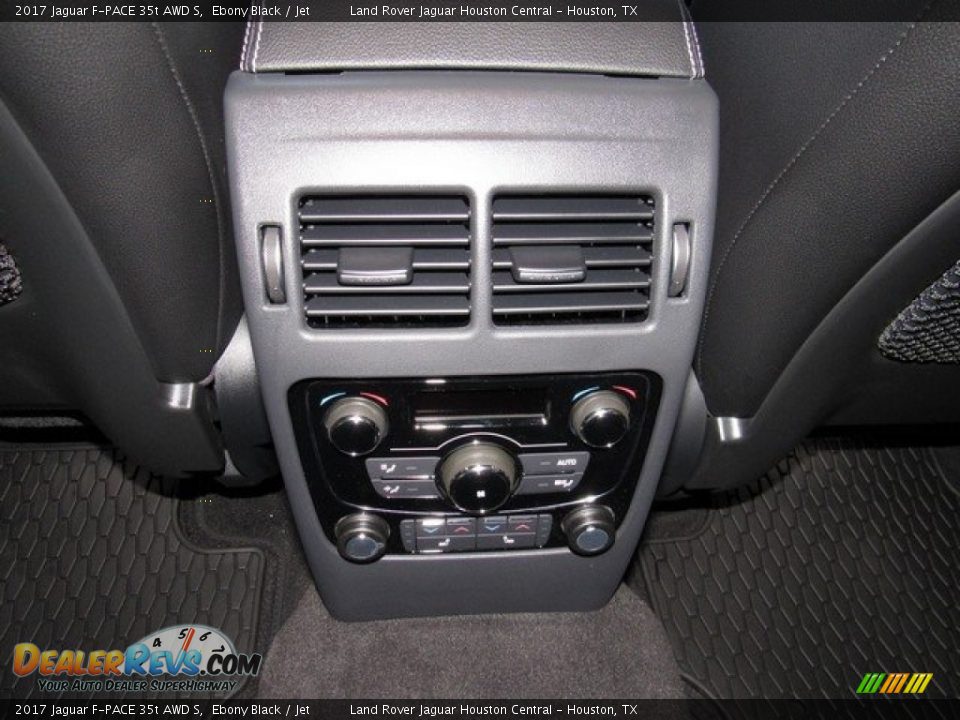 2017 Jaguar F-PACE 35t AWD S Ebony Black / Jet Photo #15