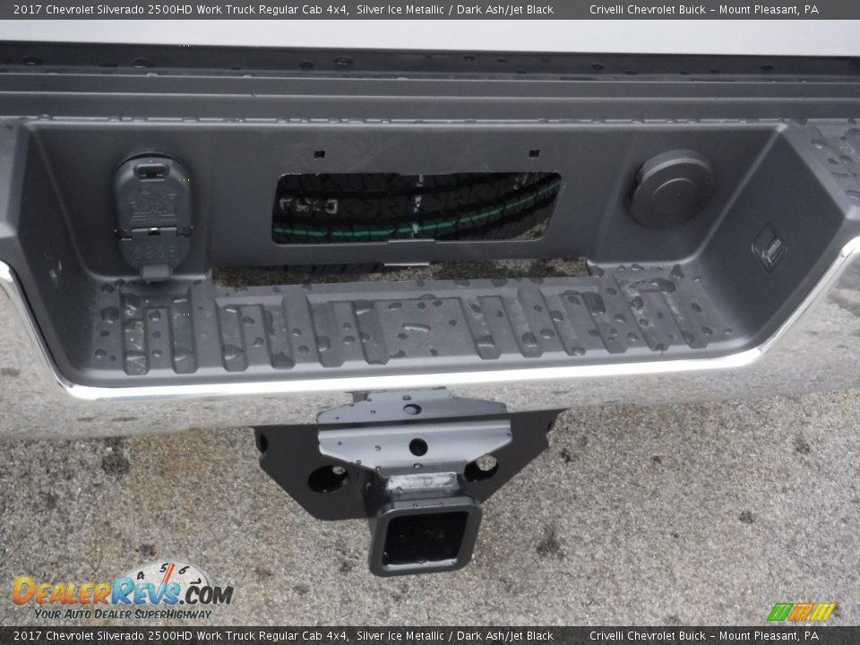 2017 Chevrolet Silverado 2500HD Work Truck Regular Cab 4x4 Silver Ice Metallic / Dark Ash/Jet Black Photo #10