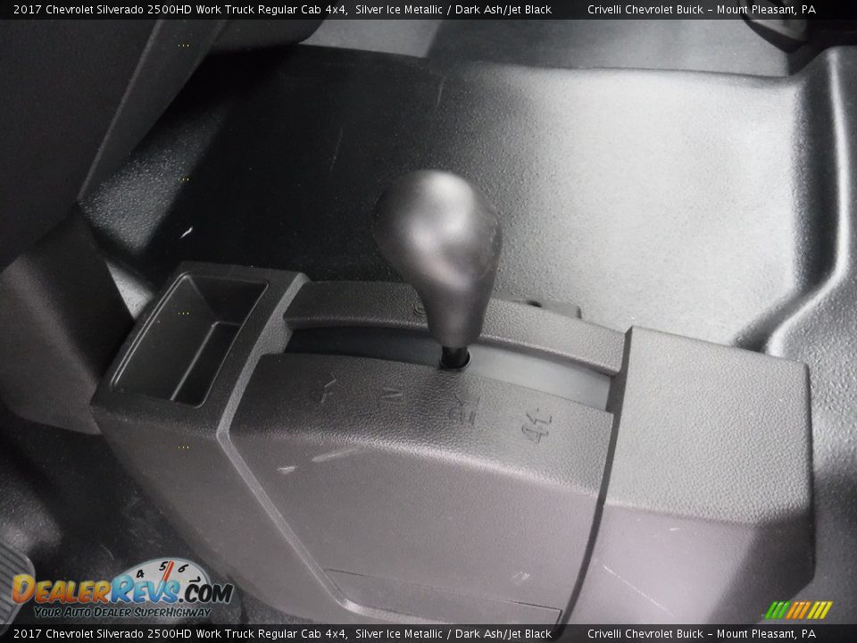 2017 Chevrolet Silverado 2500HD Work Truck Regular Cab 4x4 Silver Ice Metallic / Dark Ash/Jet Black Photo #16