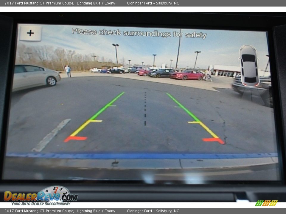 2017 Ford Mustang GT Premium Coupe Lightning Blue / Ebony Photo #13