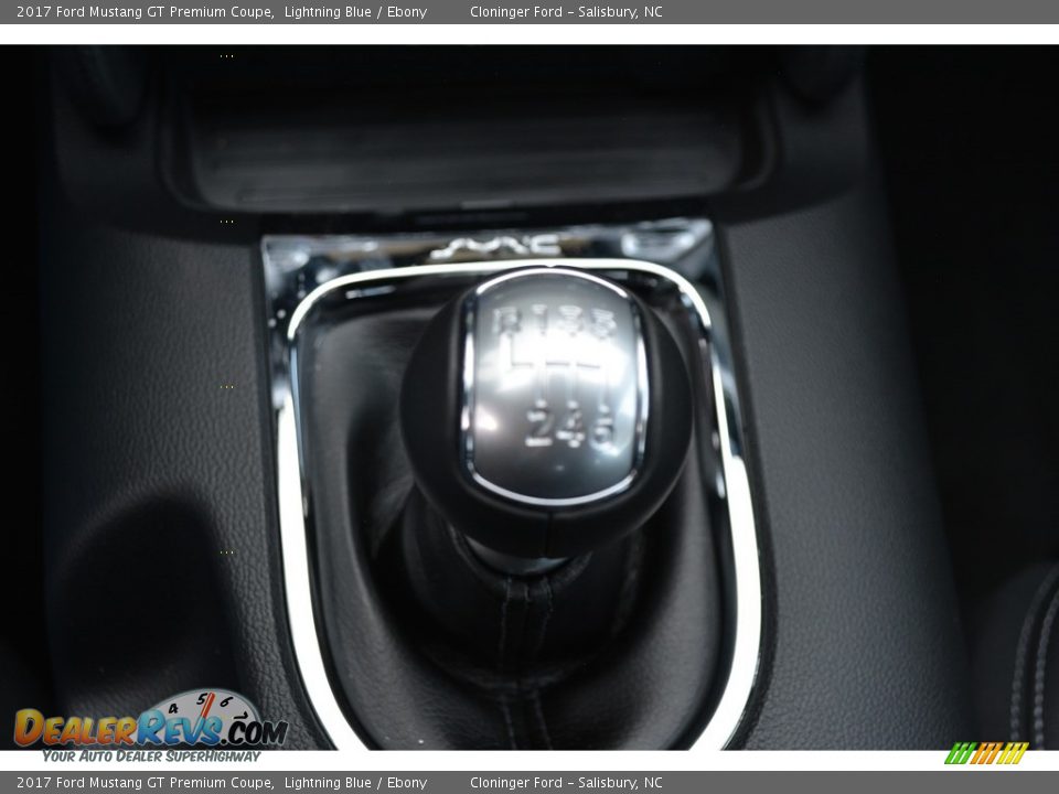 2017 Ford Mustang GT Premium Coupe Lightning Blue / Ebony Photo #14