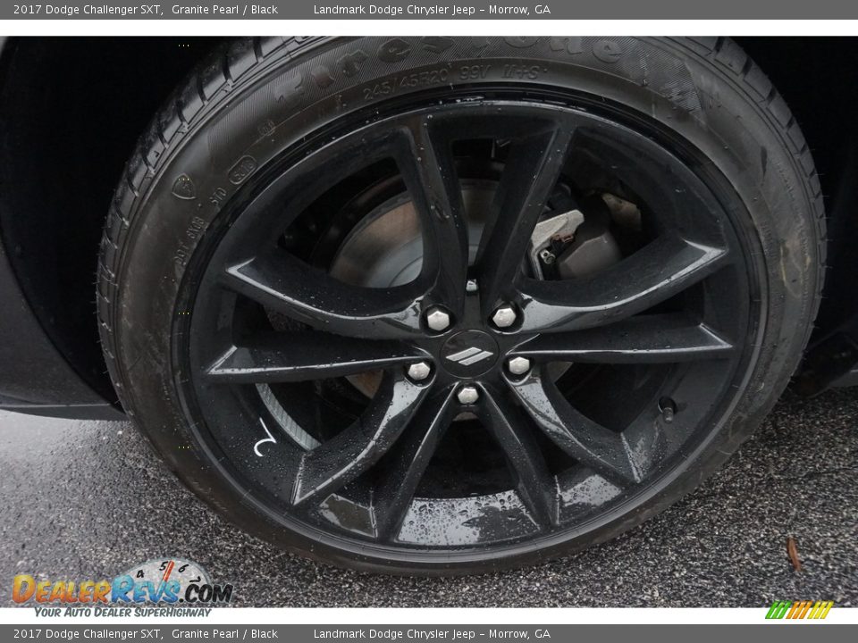 2017 Dodge Challenger SXT Granite Pearl / Black Photo #5