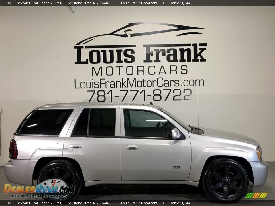 2007 Chevrolet TrailBlazer SS 4x4 Silverstone Metallic / Ebony Photo #6