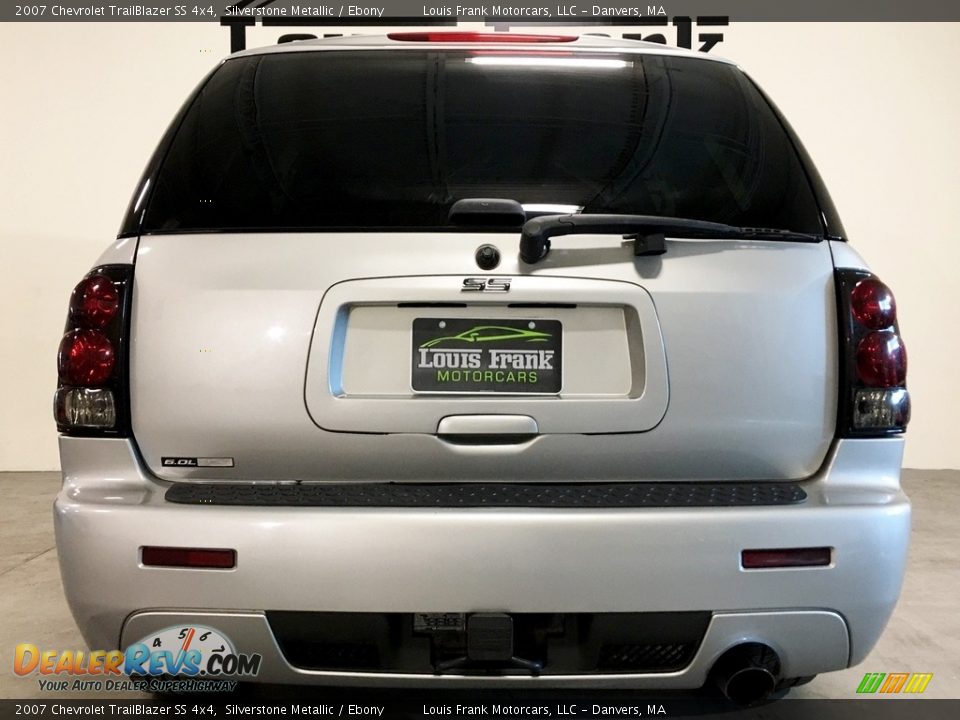 2007 Chevrolet TrailBlazer SS 4x4 Silverstone Metallic / Ebony Photo #21