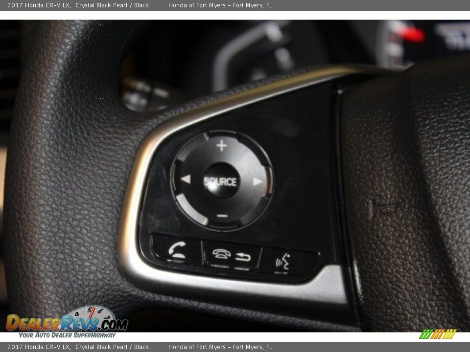 2017 Honda CR-V LX Crystal Black Pearl / Black Photo #12