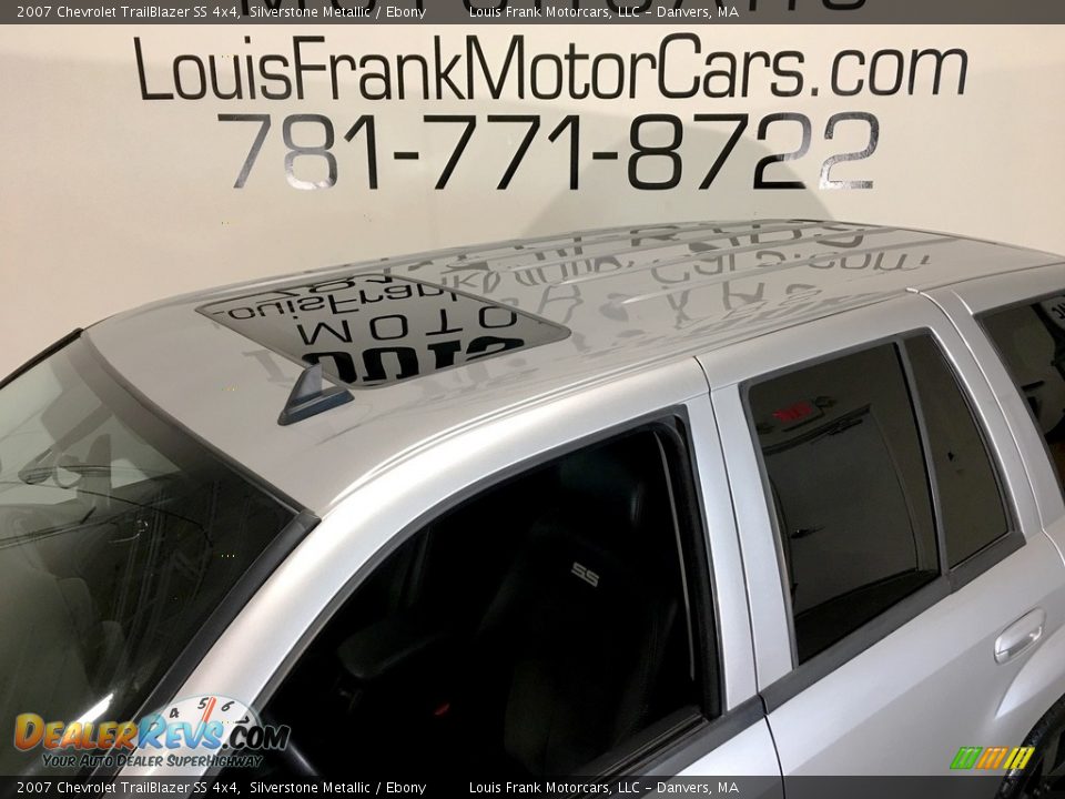 2007 Chevrolet TrailBlazer SS 4x4 Silverstone Metallic / Ebony Photo #34