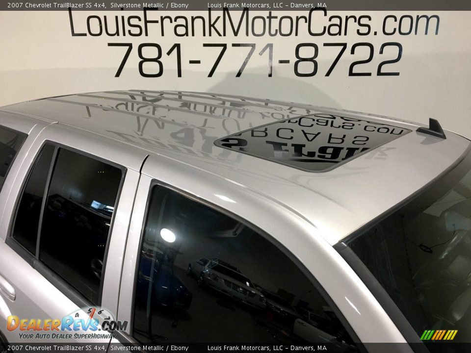 2007 Chevrolet TrailBlazer SS 4x4 Silverstone Metallic / Ebony Photo #35