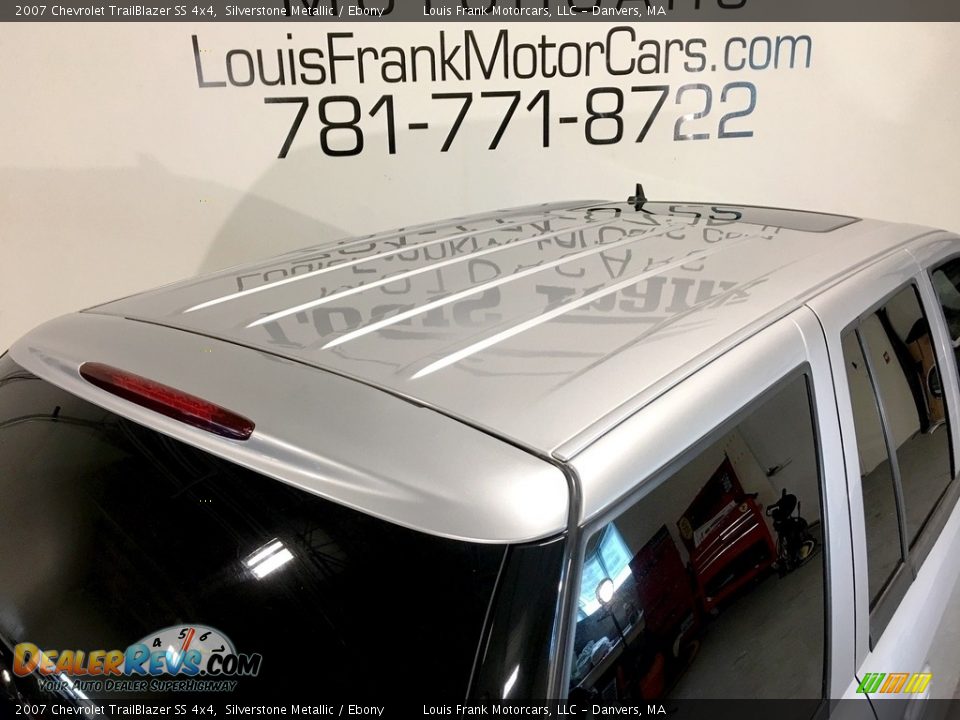 2007 Chevrolet TrailBlazer SS 4x4 Silverstone Metallic / Ebony Photo #36
