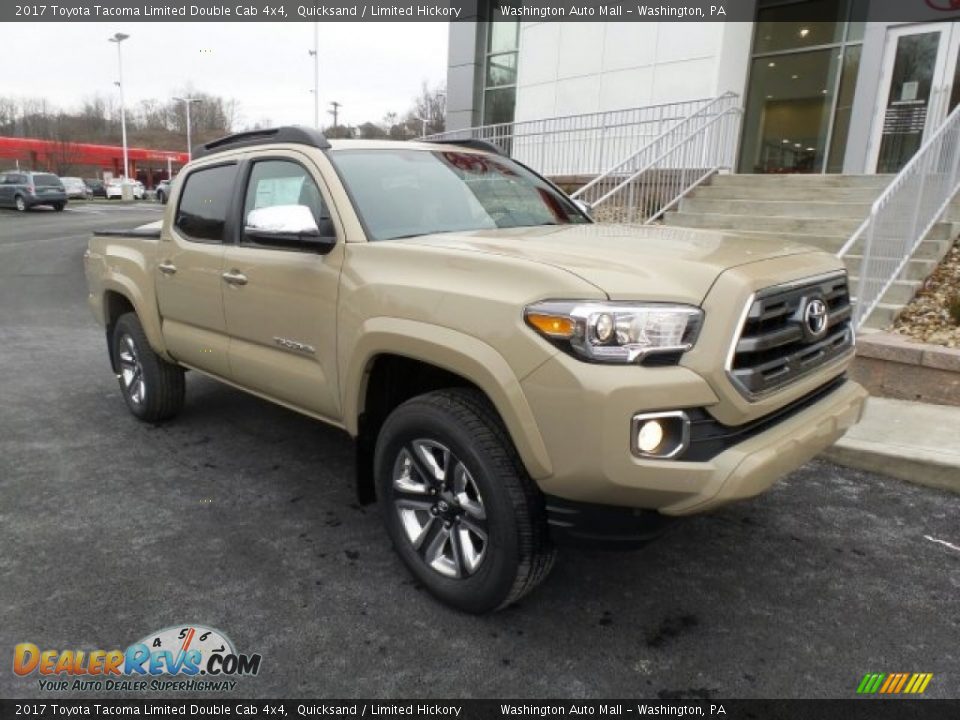 Front 3/4 View of 2017 Toyota Tacoma Limited Double Cab 4x4 Photo #1