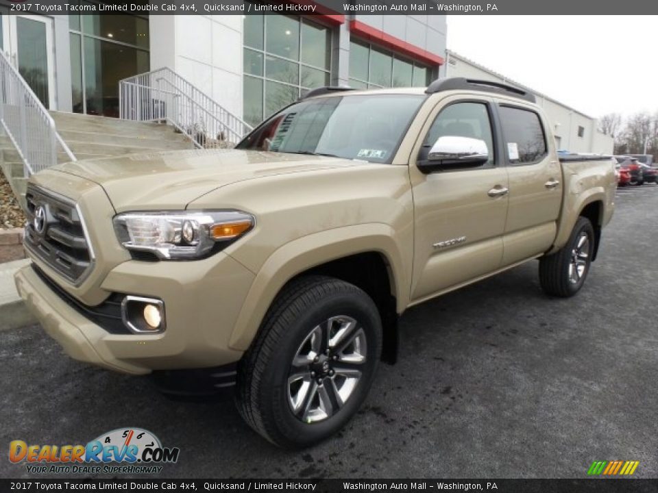 Front 3/4 View of 2017 Toyota Tacoma Limited Double Cab 4x4 Photo #5
