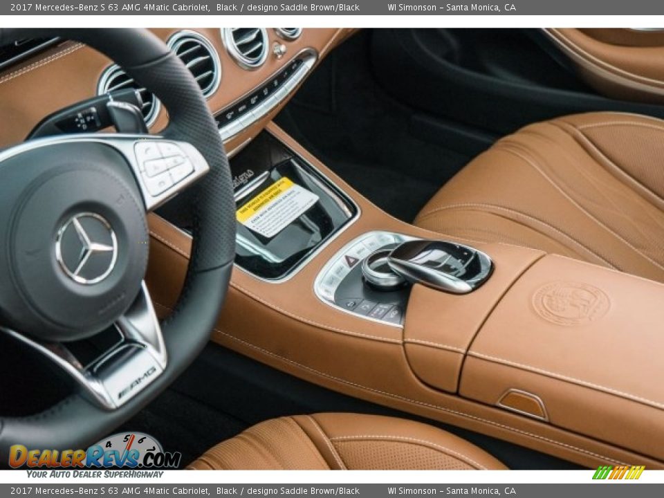 Controls of 2017 Mercedes-Benz S 63 AMG 4Matic Cabriolet Photo #17