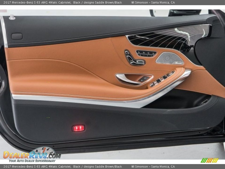 Door Panel of 2017 Mercedes-Benz S 63 AMG 4Matic Cabriolet Photo #21