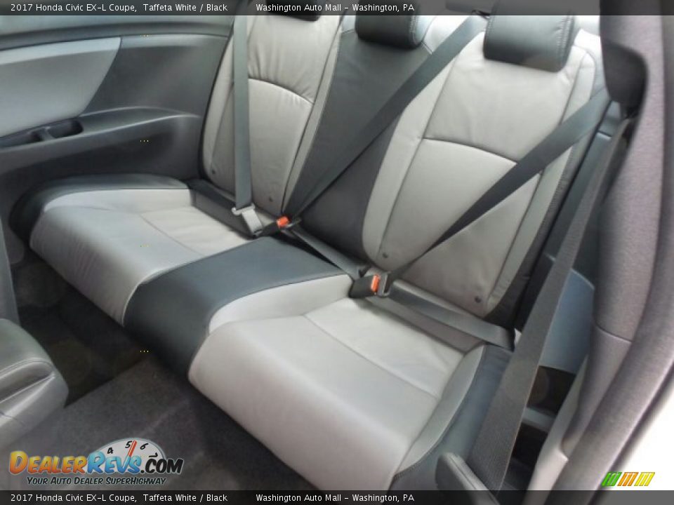 2017 Honda Civic EX-L Coupe Taffeta White / Black Photo #11
