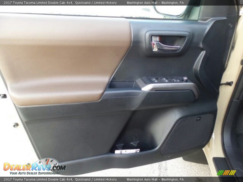 Door Panel of 2017 Toyota Tacoma Limited Double Cab 4x4 Photo #16