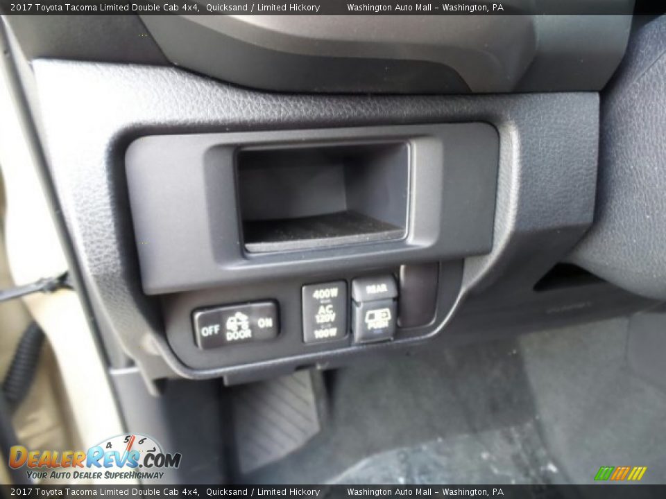 Controls of 2017 Toyota Tacoma Limited Double Cab 4x4 Photo #18