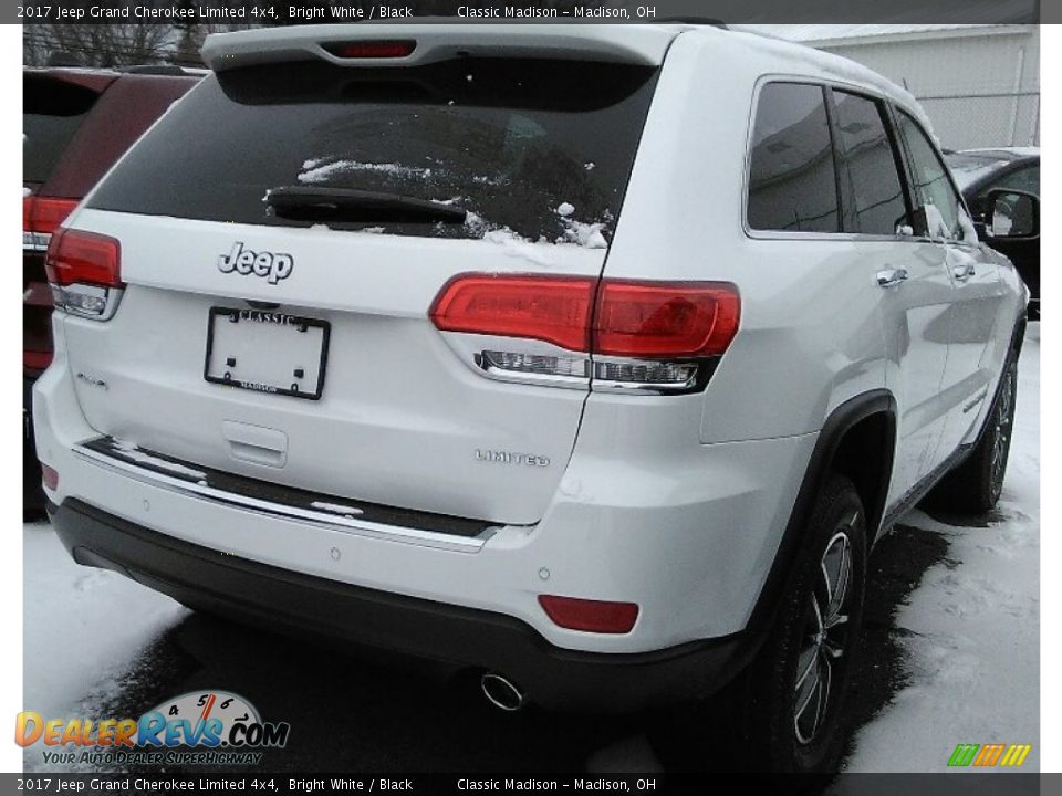 2017 Jeep Grand Cherokee Limited 4x4 Bright White / Black Photo #2
