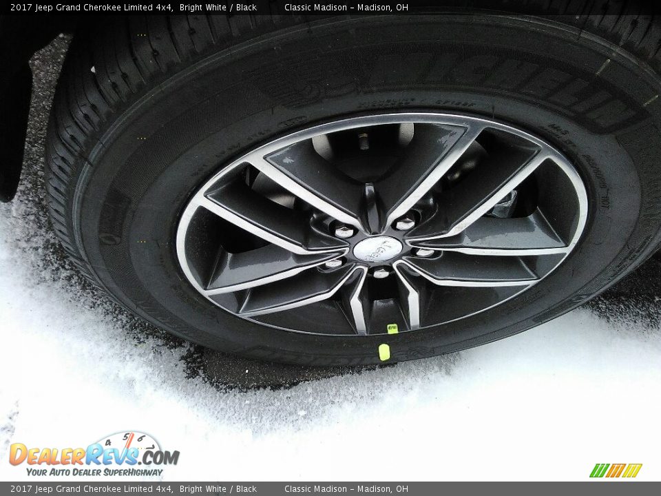 2017 Jeep Grand Cherokee Limited 4x4 Bright White / Black Photo #14