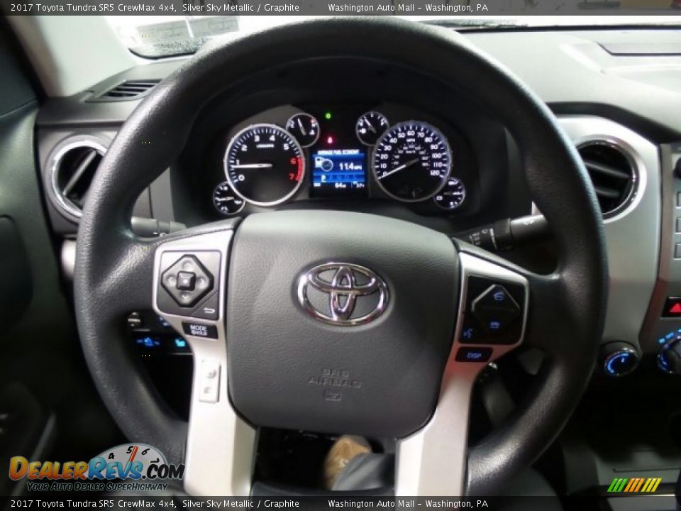 2017 Toyota Tundra SR5 CrewMax 4x4 Steering Wheel Photo #20