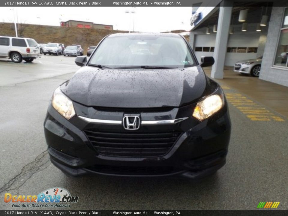2017 Honda HR-V LX AWD Crystal Black Pearl / Black Photo #4