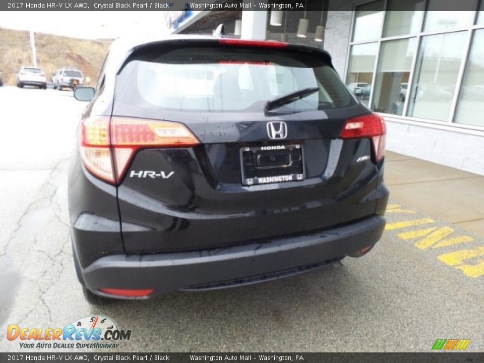 2017 Honda HR-V LX AWD Crystal Black Pearl / Black Photo #7